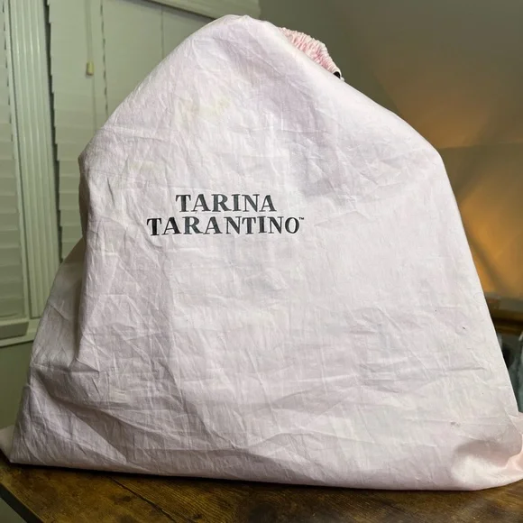 Tarina Tarantino Leopard Print Tote with Metallic Bronze Accents - Picture 2 of 9